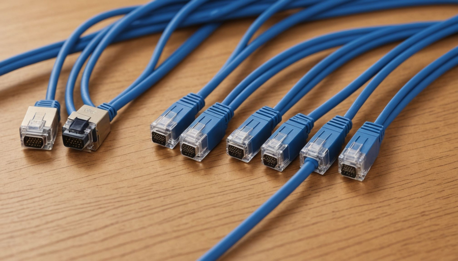 Comparatif des principaux types de cables ethernet